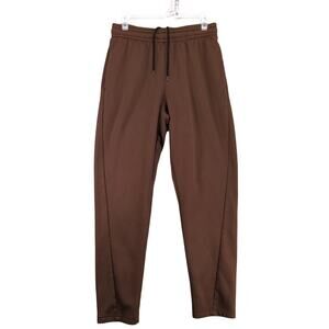 Head Brown Fleece Lined Sweatpants Men's M Elastic Waist Pockets Athletic Pants